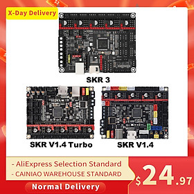 BIGTREETECH SKR v1.4 TURBO BTT SKR 3 Bo mạch chủ 3D Các bộ phận MKS GEN TMC2209 TMC2208 Nâng cấp V2 V2 cho Voron 2.4 DIY Kích thước: Chỉ bảng