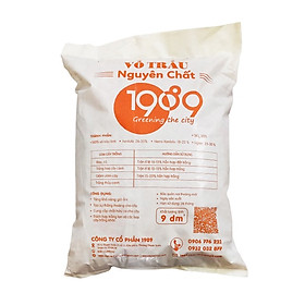 Mua Vỏ trấu nguyên chất 1989 đã qua xử lý  trộn đất trồng hoa cây cảnh  rau củ - túi 9dm3
