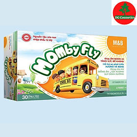 Combo 3 Hộp Momby Fly - Siro ăn ngon tăng đề kháng, dùng cho trẻ biếng ăn