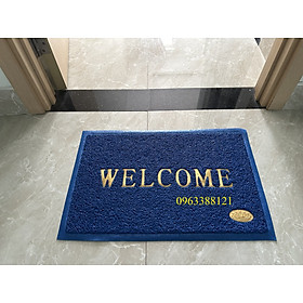 Mua Thảm Chùi Chân Welcome đế cao su 5 màu