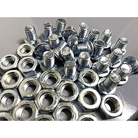 Mua 100 Ốc lắp kệ sắt v lỗ đựng đồ đa năng đầu tròn cổ vuông