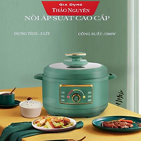 Mua Nồi áp suất điện đa năng (hầm  chiên  nướng  xào) dung tích 3 Lít