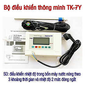 Bộ điều khiển nhiệt độ nước nóng hệ thống máy nước nóng năng lượng mặt trời TK - 7Y