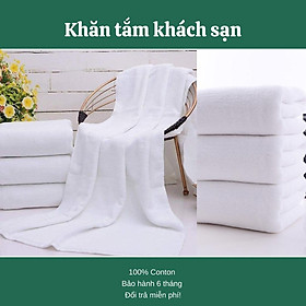 Mua Khăn Tắm-Khách Sạn 5 sao -Cotton 100% - Sợi se đôi cao cấp thấm hút cực tốt-Kích thước 70x140cm quấn quanh người