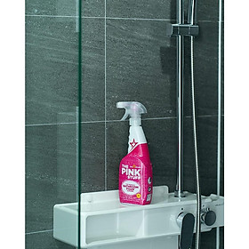 CHAI XỊT VỆ SINH NHÀ TẮM Stardrops - The Pink Stuff Bathroom Foam Spray, SÁNG BÓNG - CHỐNG VÔI HÓA, VEGAN AN TOÀN, 750ml