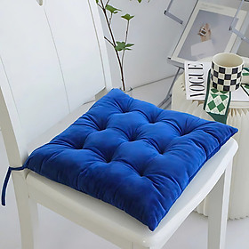 Đệm ngồi bệt vuông, đệm lót ghế văn phòng vải nhung cao cấp A - 40x40x6cm