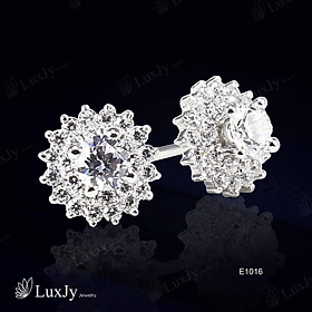 Bông Tai Đá Quý LuxJy Jewelry E1016