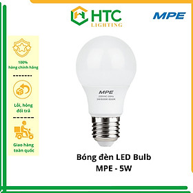 Bóng đèn LED tròn Bulb 5w - Thương Hiệu MPE
