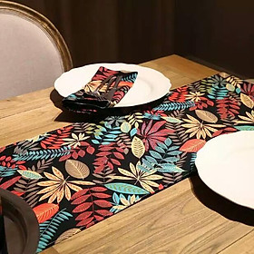 Mua KHĂN TRẢI BÀN RUNNER TBR428 HỌA TIẾT PHONG CÁCH CHÂU ÂU