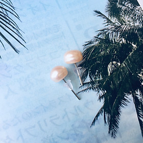 Combo Hoa Tai Ngọc Trai Thiên nhiên, kèm bản PHOTOCOPY giấy KIỂM ĐỊNH SJC và Túi Nhung