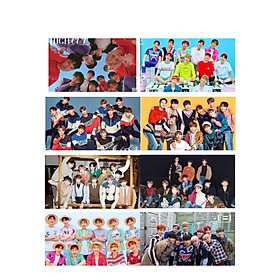 Poster 8 tấm A4 Wanna One nhóm nhạc idol Kpop tranh treo album ảnh in hình đẹp (MẪU GIAO NGẪU NHIÊN)