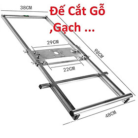 Mua KHUNG ĐẾ CẮT ĐA NĂNG ( GỖ  GẠCH  TÔN  NHỰA...)