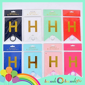 Dây treo trang trí sinh nhật Happy Birthday Banner (tuỳ chọn)