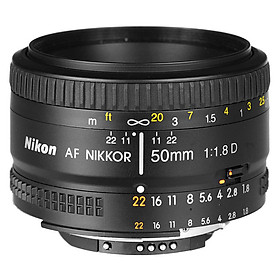 Ống Kính Nikon AF 50mm F1.8D (Đen) - Hàng Nhập Khẩu