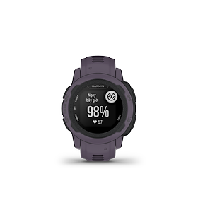 Đồng Hồ Thể Thao Garmin Instinct 2S - Hàng Chính Hãng - Tím Đậm Orchid, SEA - 010-02563-64