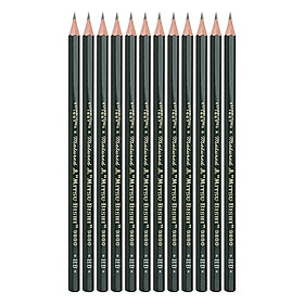 Bút Chì Gỗ Uni Mitsubishi 9800-2B (Hộp 12 Cây)