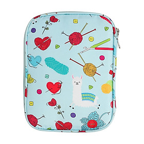 Travel Knitting  Case Pouch Organizer Compact for Knitting Accessories