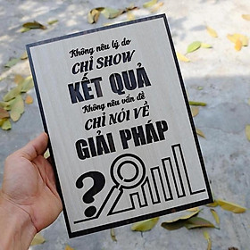 Tranh Slogan tạo động lực treo tường trang trí phòng khách hiện đại TBIG006: Không nêu lí do chỉ show kết quả 2
