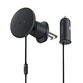 Mua Bộ Tẩu Sạc Nhanh Ô Tô Baseus CW01 Magnetic Wireless Charging Car Mount 40W (Hàng chính hãng)