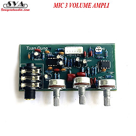 Mua MIC 3 VOLUME AMPLI HÁT VĂN