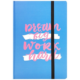 Sổ Crabit Dream Big Work Hard Dotted 180 Trang 1555 - Màu Xanh