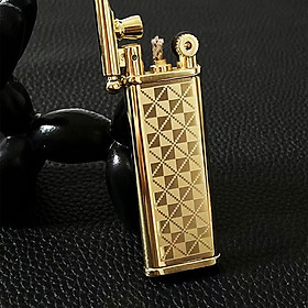 Mua Vỏ Hột Quẹt Bật Lửa Xăng Đá HB101 Họa Tiết Kẻ Caro Độc Đáo Nhỏ Gọn Tiện Lợi - Nhiều Màu
