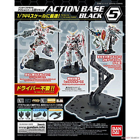 ĐỒ CHƠI ACTION BASE SERIE 5 BLACK BANDAI MÔ HÌNH LẮP RÁP