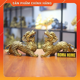 Mua Tỳ Hưu Vảy Tiền Tài Lộc Bằng Đồng  Linh Vật Phong Thủy