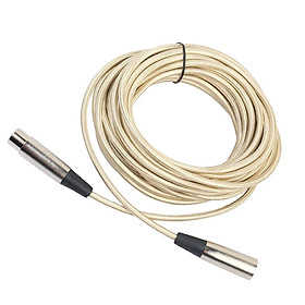 3 Pin XLR Male to Female Microphone Extension Cord Microphone Cable