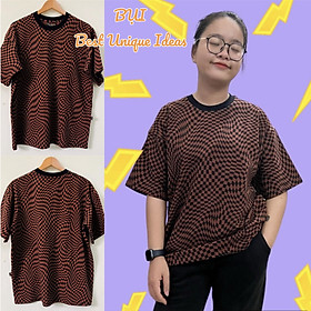 Áo thun unisex tay lỡ nam nữ phông form rộng, cổ tròn, oversize, cotton co giãn, thoải mái khi mặc hàng ngày