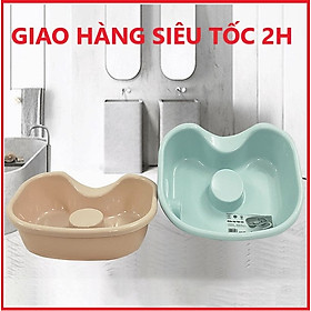 Chậu Gội Đầu Tại Giường, Tại Nhà, Thau Gội Đầu Chất Liệu Nhựa Cao Câp Siêu Bền