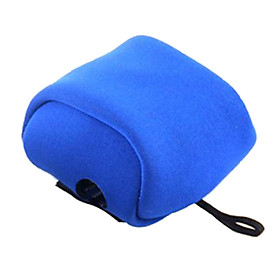 Outdoor Fishing Reel Protective Cover Storage Bag Pouch Neoprene Blue