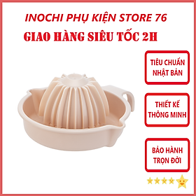 Mua Bộ Dụng Cụ Vắt Cam Chanh Tiên Dụng YoKo Sản Xuất Theo Tiêu Chuẩn Nhật Bản An Toàn Cho Sức Khỏe - Chính Hãng inochi ( Tặng kèm khăn lau tay pakasa) màu ngẫu nhiên
