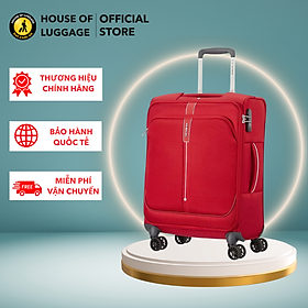 Vali Nhựa Samsonite Popsoda TSA :Hệ thống 4 bánh đôi 360 độ vận hành êm nhẹ Khóa số TSA an toàn, yên tâm khi di chuyển Ngăn phía trước tiện dụng, dễ truy cập