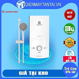 MÁY NÓNG TẮM TRỰC TIẾP ARISTON AURES PREMIUM 4.5P IVORY - Hàng chính hãng (Chỉ giao HCM)