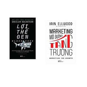 Combo 2 cuốn sách:  Lợi thế đen + Marketing mở đường tăng trưởng