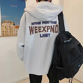 Áo khoác dù unisex form rộng WEEKEND nam nữ phong cách thời trang kim gia