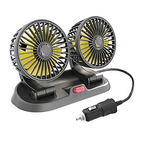 360 Degree Rotatable Five Fan  Fit for  RV 12V