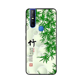 Ốp Lưng in cho Vivo V15 Mẫu Tranh Nền Tre - Hàng Chính Hãng