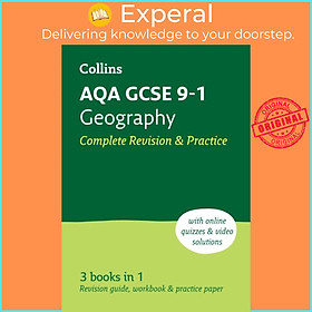 Sách - AQA GCSE 9-1 Geography Complete Revision & Practice - Ideal for the 2024  by Collins GCSE (UK edition, paperback)
