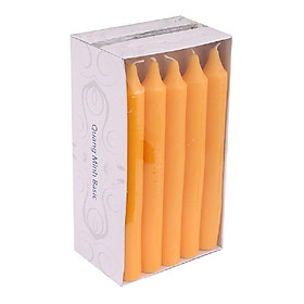 Mua Hộp 15 cây nến thơm thẳng Quang Minh Candle FTRAMART NQM0017 cao 15cm (Cam)