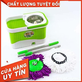 Mua Bộ chổi lau nhà 360 độ công nghệ Thái lan có bánh xe
