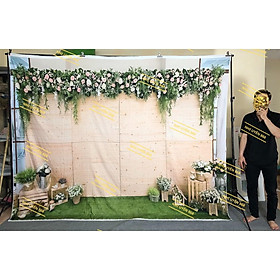 Mua Thảm vải chụp ảnh / Thảm vải treo tường / Tranh vải decor tiệc cưới (mã 1K33)