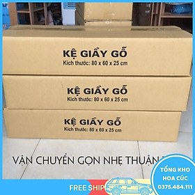 Mua Kệ Giày Bằng Gỗ  A240 Kiểu Đứng 5 Tầng  Cao 80Cm X Rộng 60Cm X Sâu 24Cm  Gỗ Tự Nhiên Được Xử Lý Trống Mối Mọt - Vận Chuyển Miễn Phí Toàn Quốc