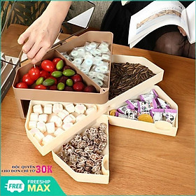 Mua Khay đựng đồ gọn gàng 3 tầng hình kim cương cao cấp