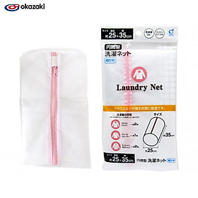 Túi lưới giặt quần áo dạng ống Okazaki 25x35cm
