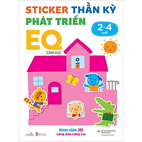 Sticker Thần Kỳ Phát Triển EQ Cảm Xúc 2-4 Tuổi