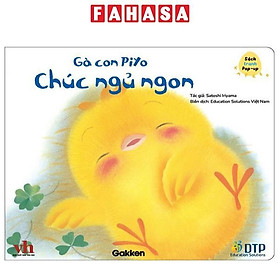 Sách - Sách Tranh Pop-Up - Gà Con Piyo Chúc Ngủ Ngon