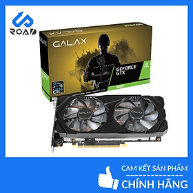 Mua  HÀNG CHÍNH HÃNG  Card màn hình GALAX GTX 1660 (1 Click OC) Black - (6GB GDDR6  192-bit  DVI+ HDMI+DP  1x6-pin) - Up Road Store