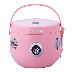 Mua Nồi cơm điện nắp gài Sunhouse Happy Time HTD8521P (1.8 Lít) - Hồng - Hàng chính hãng